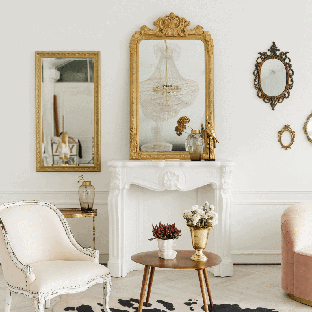 Living Room Wall Mirror Height | Cabinets Matttroy with regard to The Aarilynn Brown Accent Mirror A Guide to Placement and Style