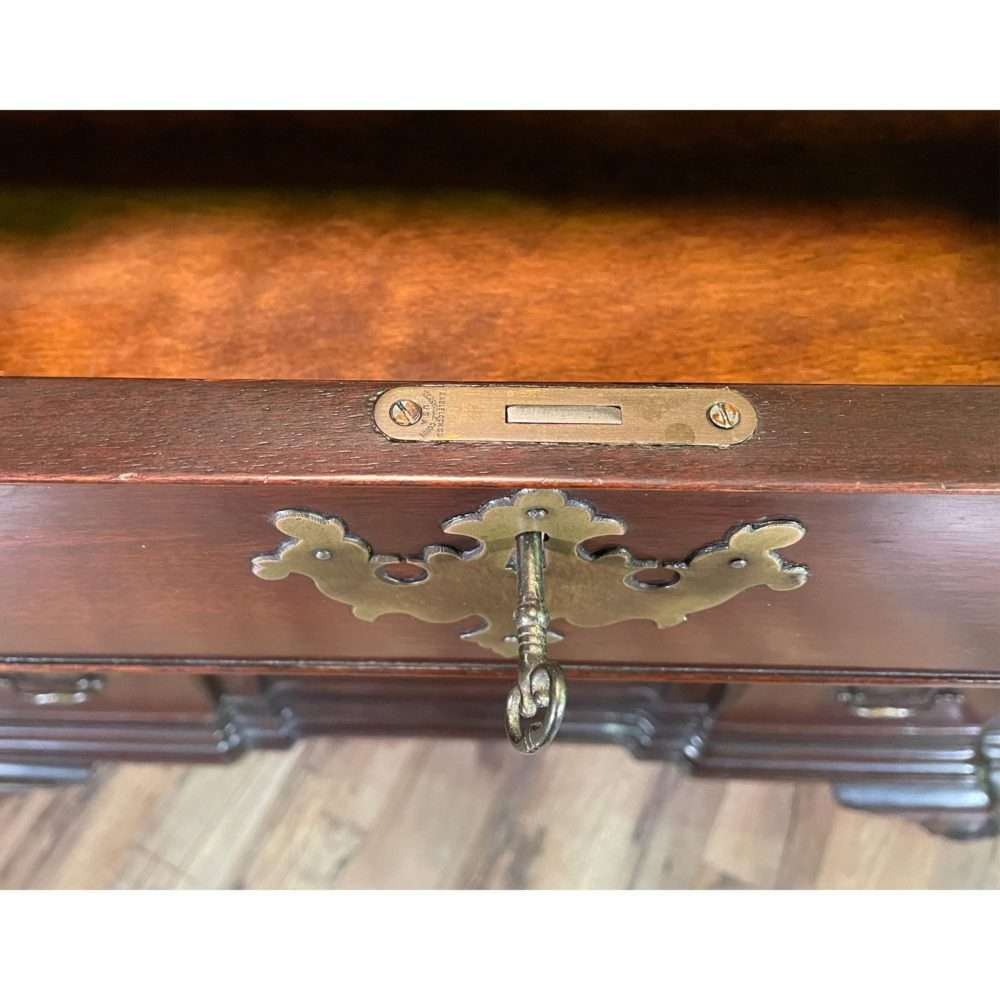 Mahogany Ball And Claw Blockfront Chest Of Drawers , Dresser with