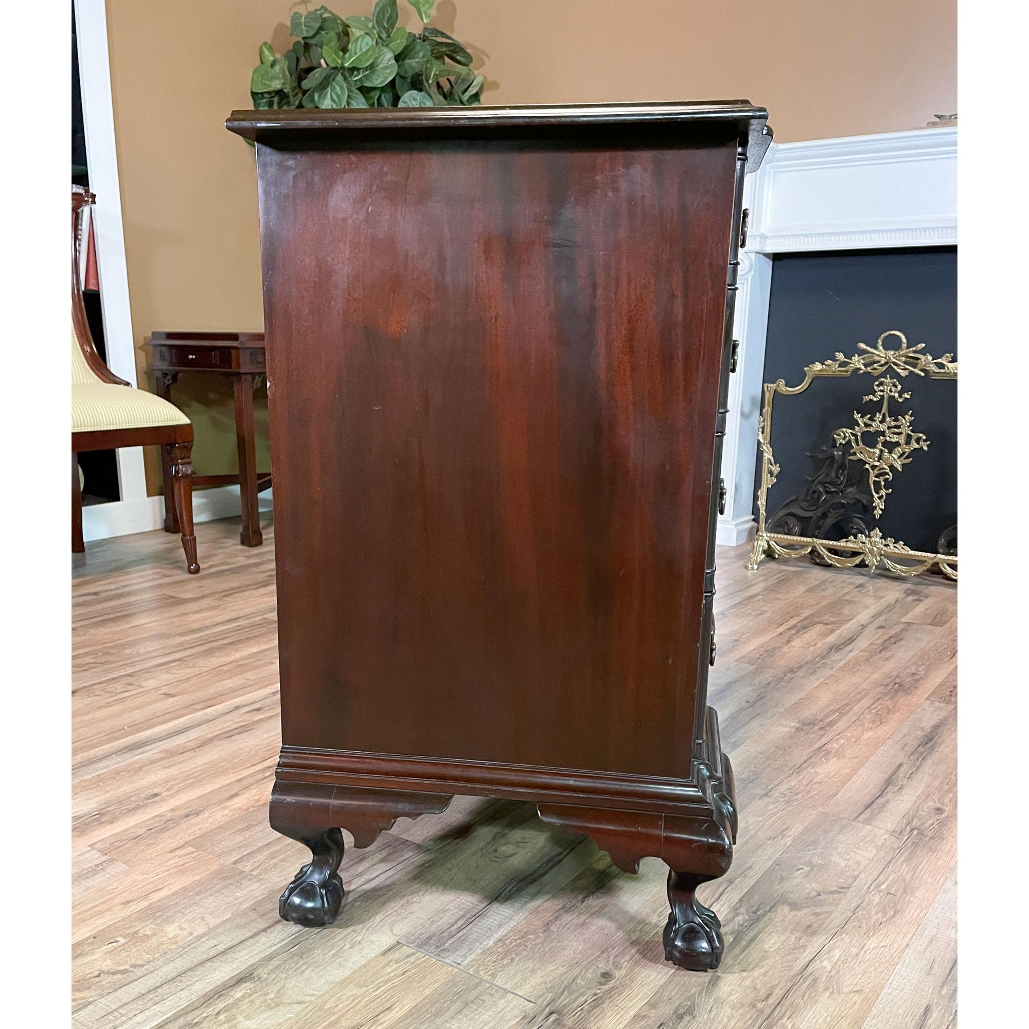 Mahogany Ball And Claw Blockfront Chest Of Drawers For Sale At 1Stdibs inside Decoding the Design Principles of the NVIN0388 Mahogany Ball and Claw Blockfront