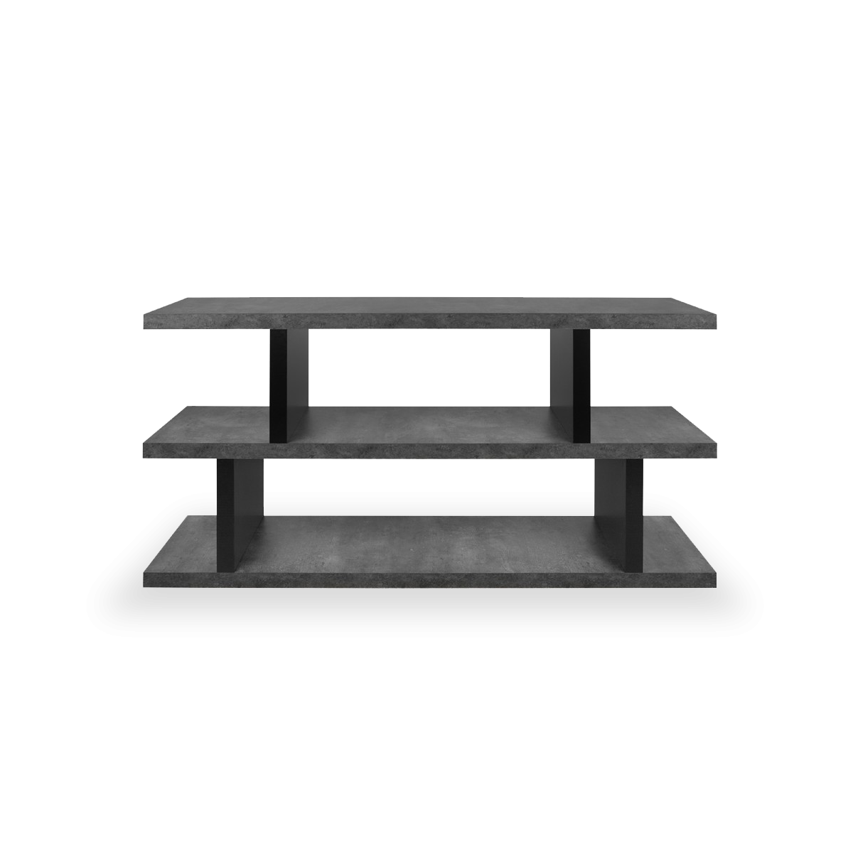 Make A Bold Style Statement And Add Functional Storage With The Step ... with regard to The Practical Beauty of Pure Black Step High Shelving Solutions