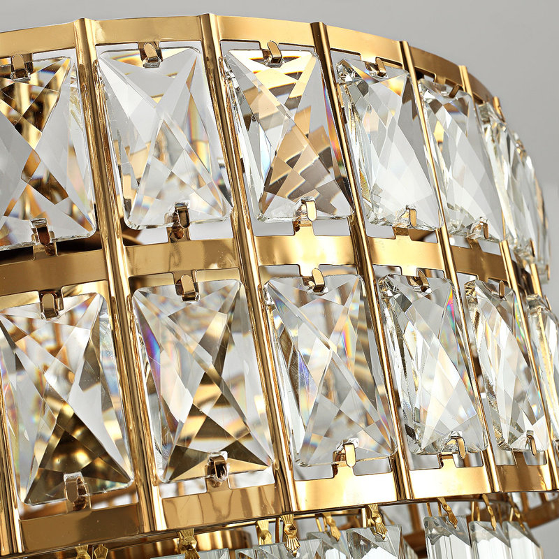 Mercer41 Imma Crystal Empire Chandelier With Crystal Accents &Amp; Reviews ... intended for