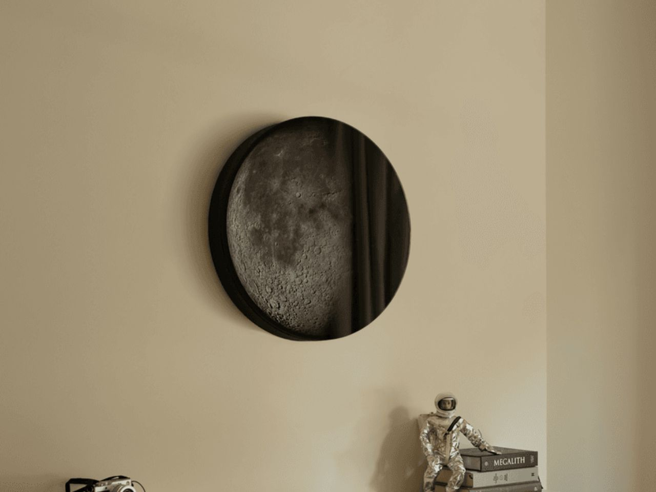 Meticulously-Textured Moon Lamp Brings The Charm Of The Lunar Rock Into ... throughout