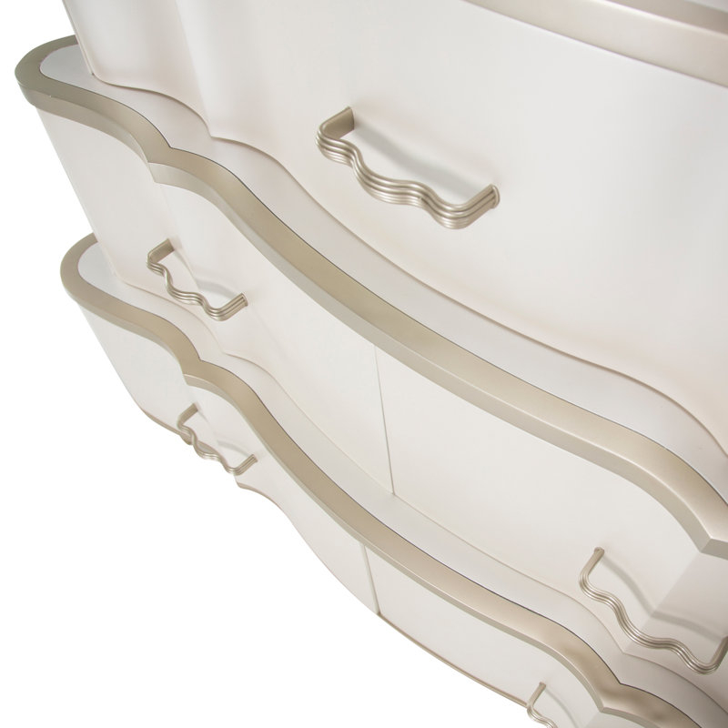 Michael Amini London Place 6 - Drawer Chest | Wayfair regarding Transforming Your Space with the London Place 6-Drawer Chest
