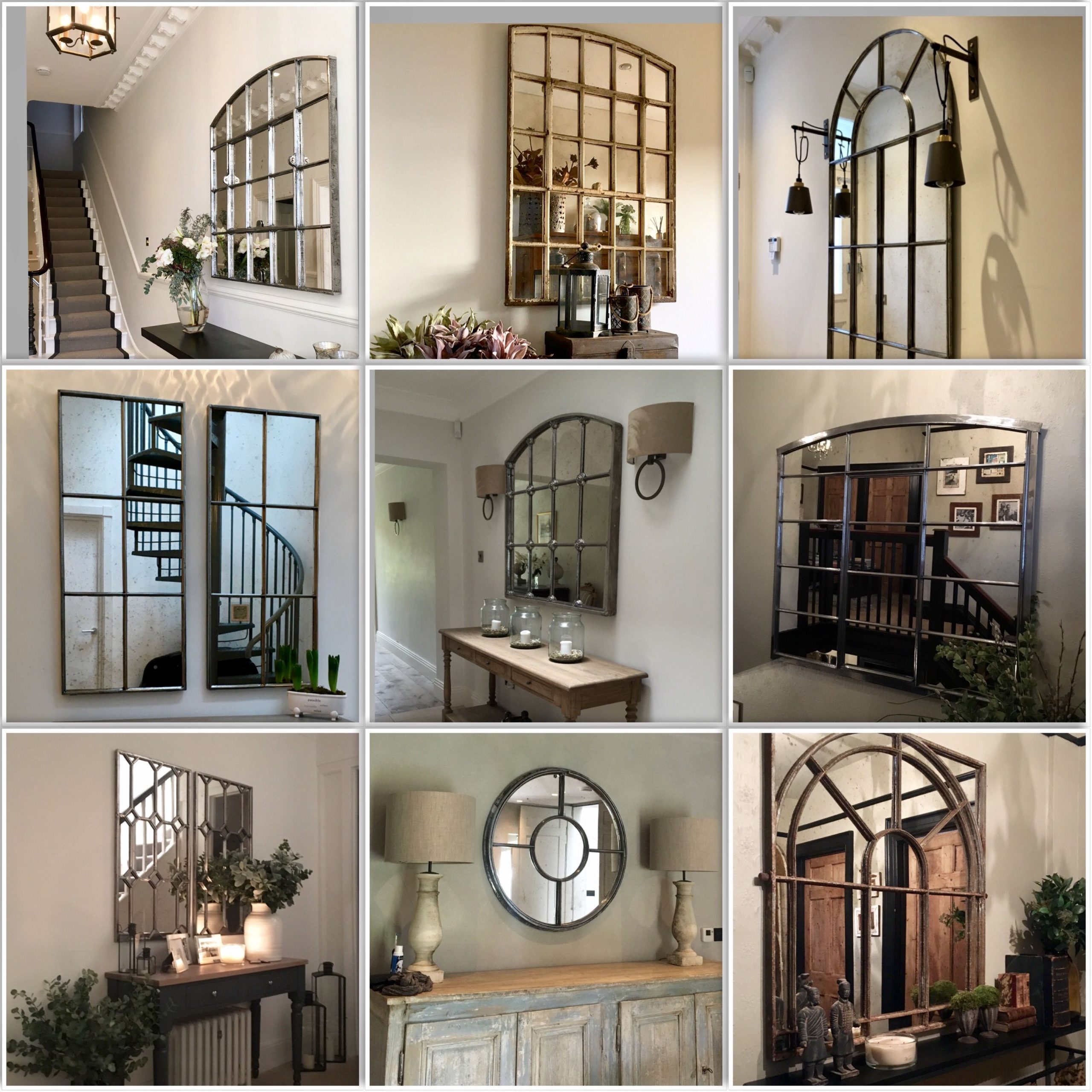 Mirrors Are Perfect For That Hallway Space, Creating A Great Open ... pertaining to