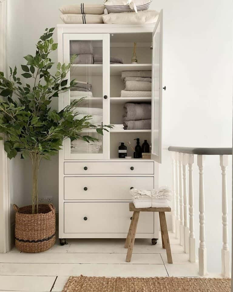 Modern Linen Cabinet - Soul & Lane regarding Expert Insights on Choosing the Right Linen Cabinet for Your Home