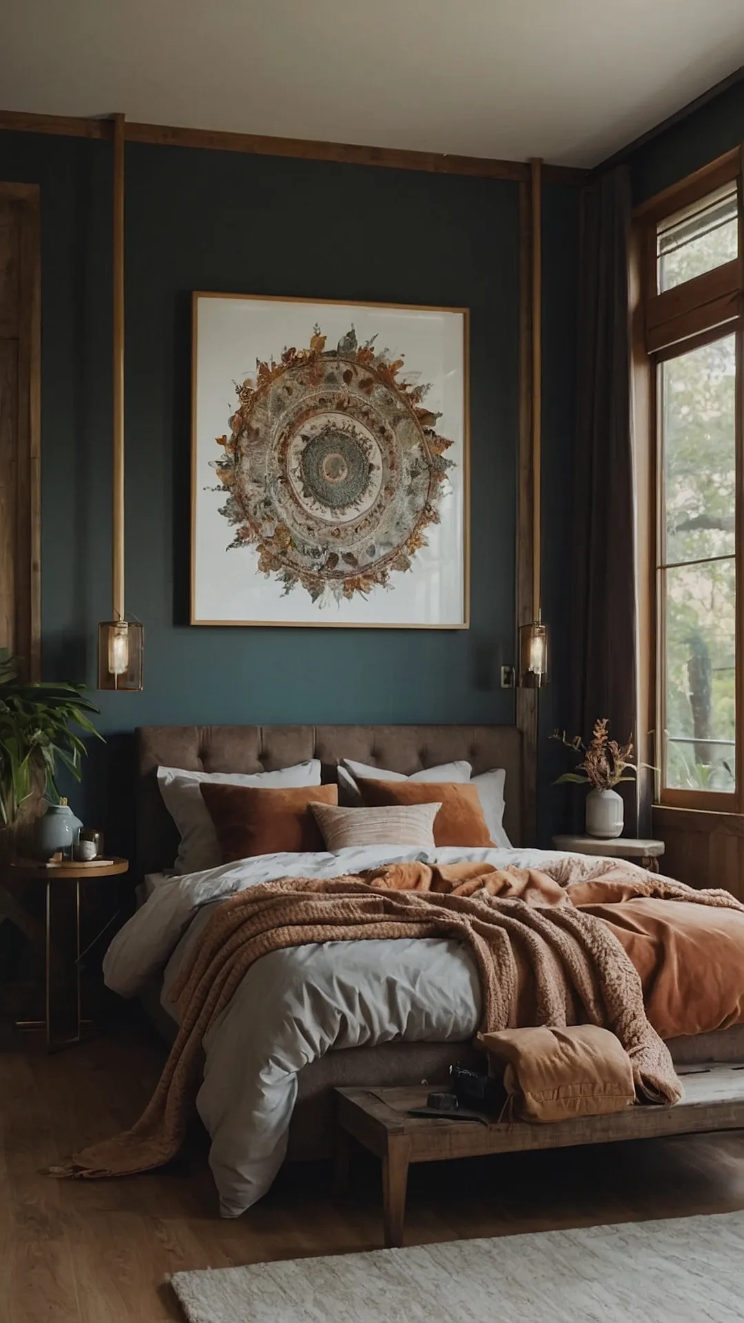 Nature’s Touch: 15 Cozy Ideas To Elevate Your Bedroom Aesthetic - Cheer ... with regard to Elevate Your Bedroom Aesthetics With These 50 Accent Wall Concepts