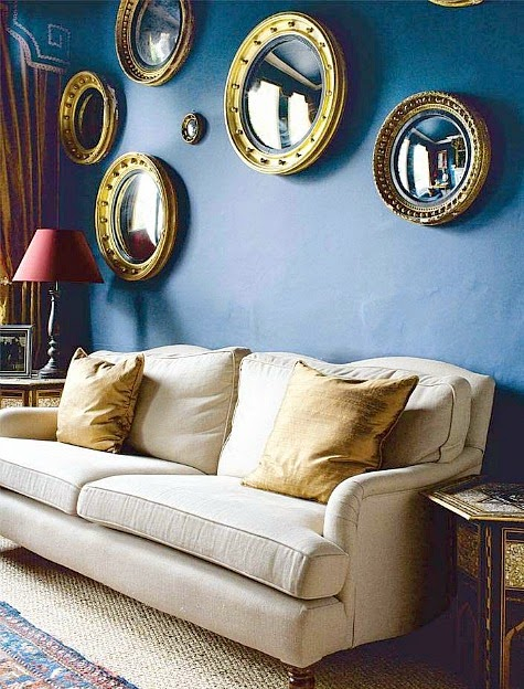 Nautical Porthole Mirror Gallery Walls - Coastal Decor Ideas And ... in Discover the Charm of Rustic Porthole Mirrors for Your Coastal Decor