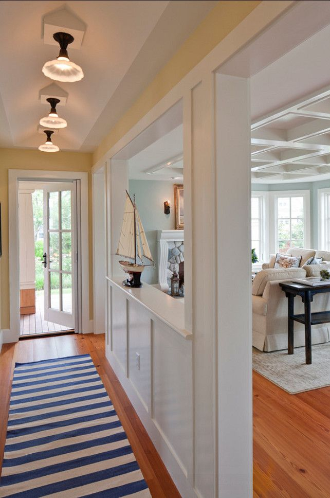 Nice Open Pass Way, But It Still Gives Distinction To The Room ... with regard to