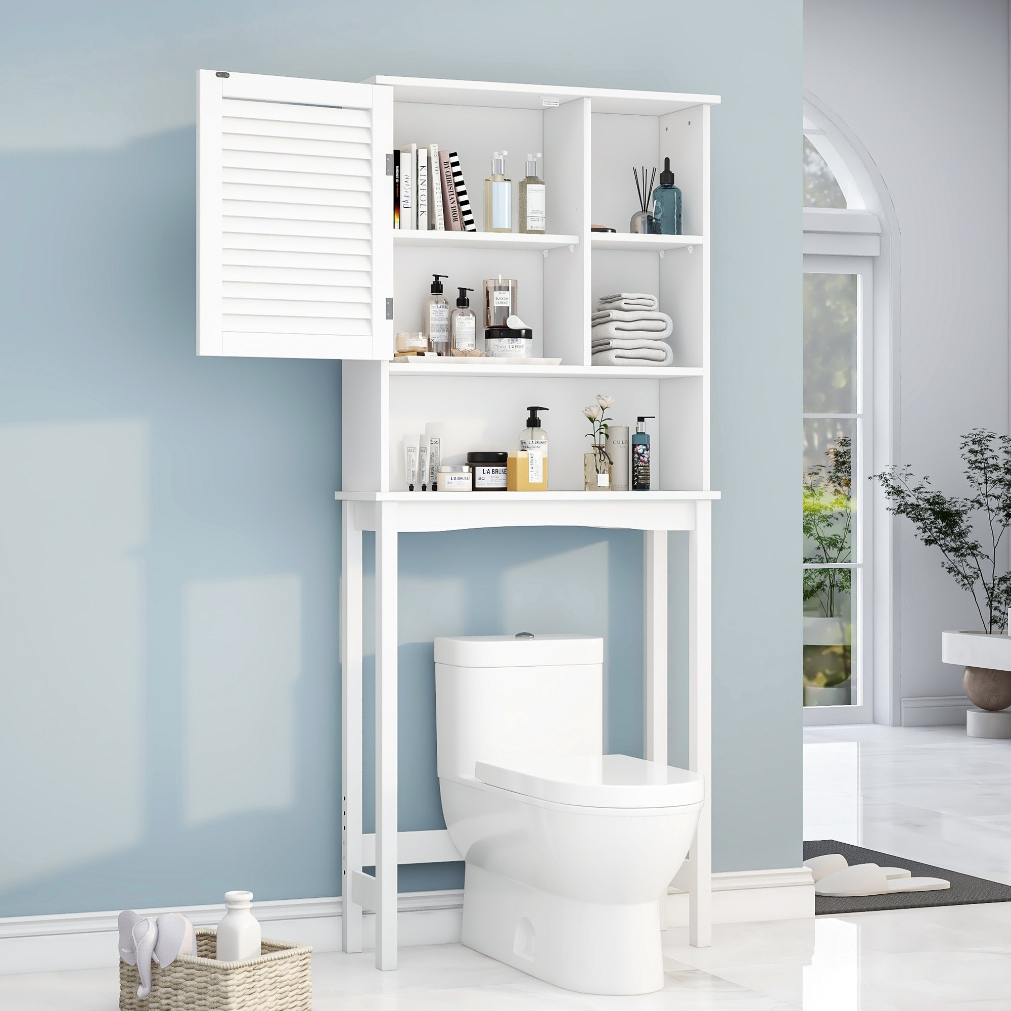 Over-The-Toilet Storage - Bed Bath &Amp; Beyond within