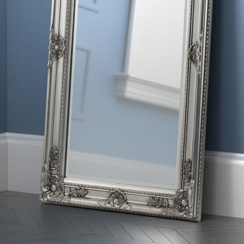Palais Pewter Lean To Mirror | Make It Homely with regard to The Versatility of the Alaric Pewter 21.5-in Mirror in Home Decor