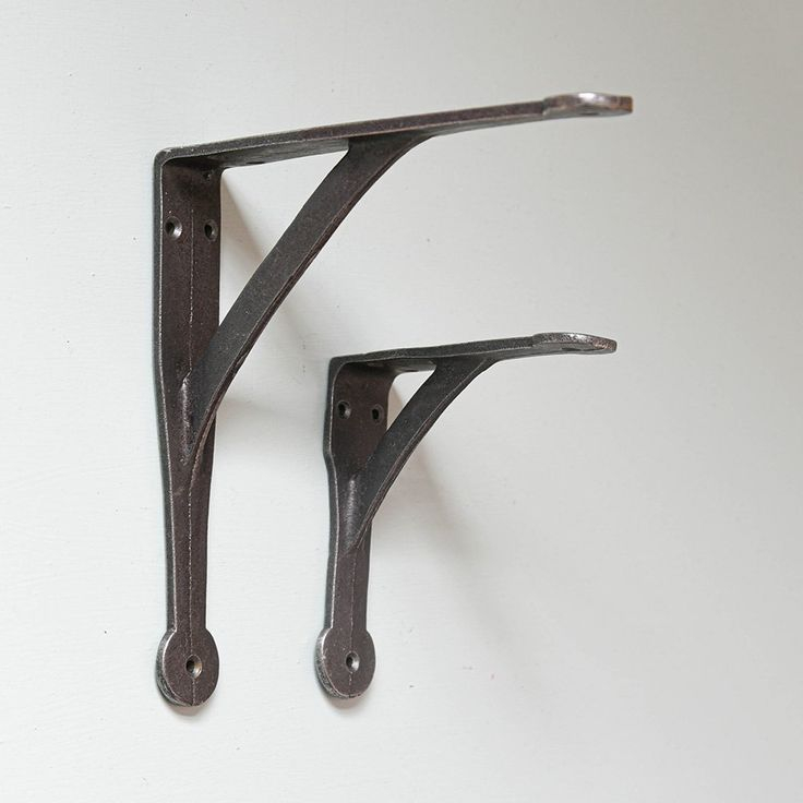 Penny Gallows Shelf Bracket - Cast Iron | Shelf Brackets, Metal Shelf ... within Unlock Storage Potential The 15"L x 40.5"H Iron Shelf Explained
