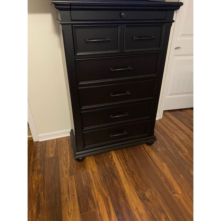 Picket House Furnishings Brooks 6-Drawer Chest In Black - Bed Bath ... pertaining to