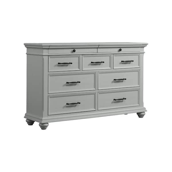 Picket House Furnishings Grey Brooks 9-Drawer Dresser Sr300Dr - The ... with