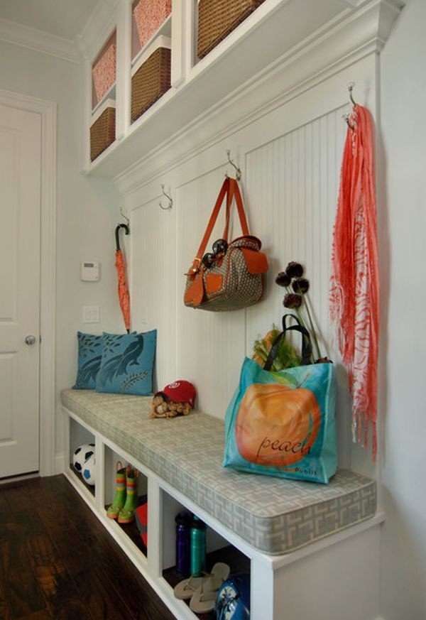 Practical And Space-Saving Entryway Hanger Design Ideas | Mudroom ... pertaining to