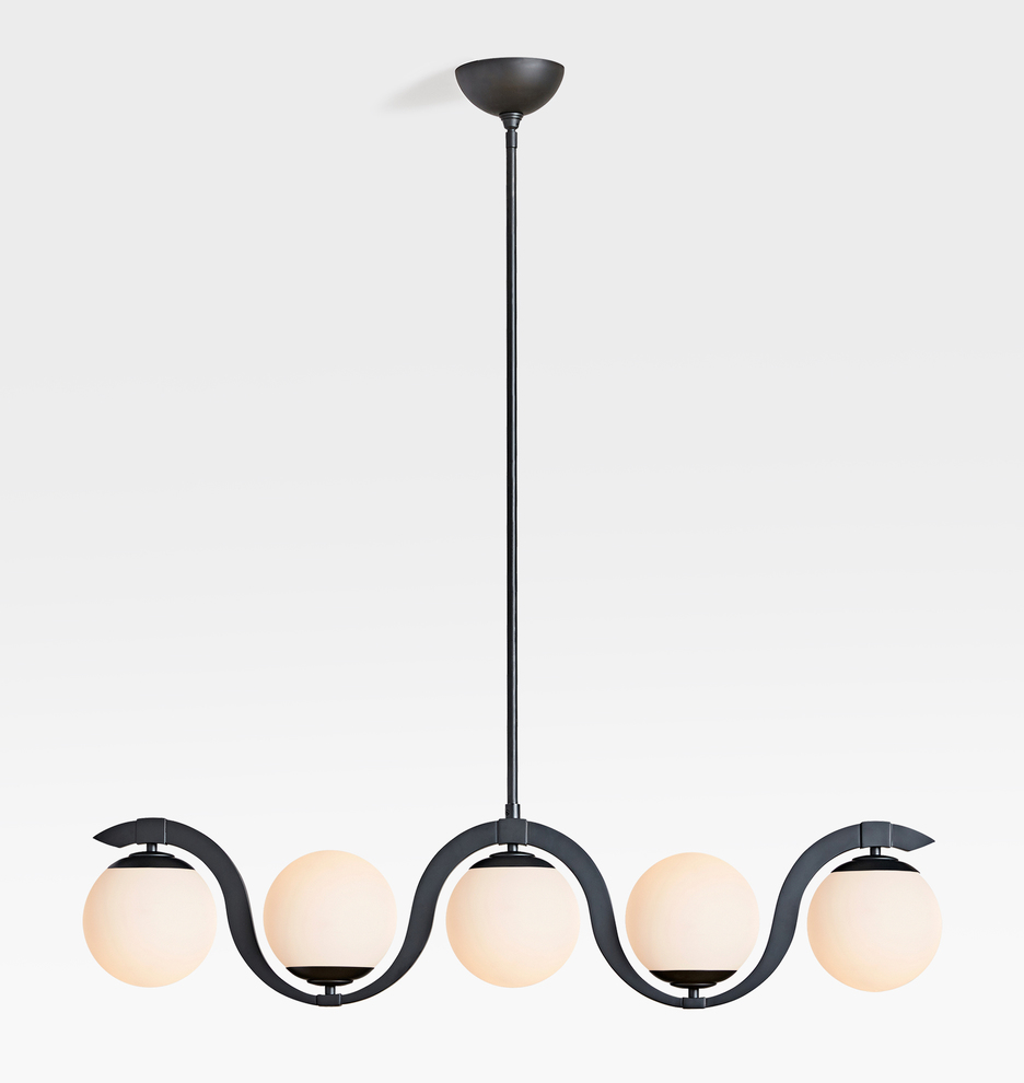 Reedway 5-Light Linear Pendant | Linear Pendant, Wall Lights Bedroom ... intended for Choosing the Perfect 5-Light Linear Pendant for Your Island