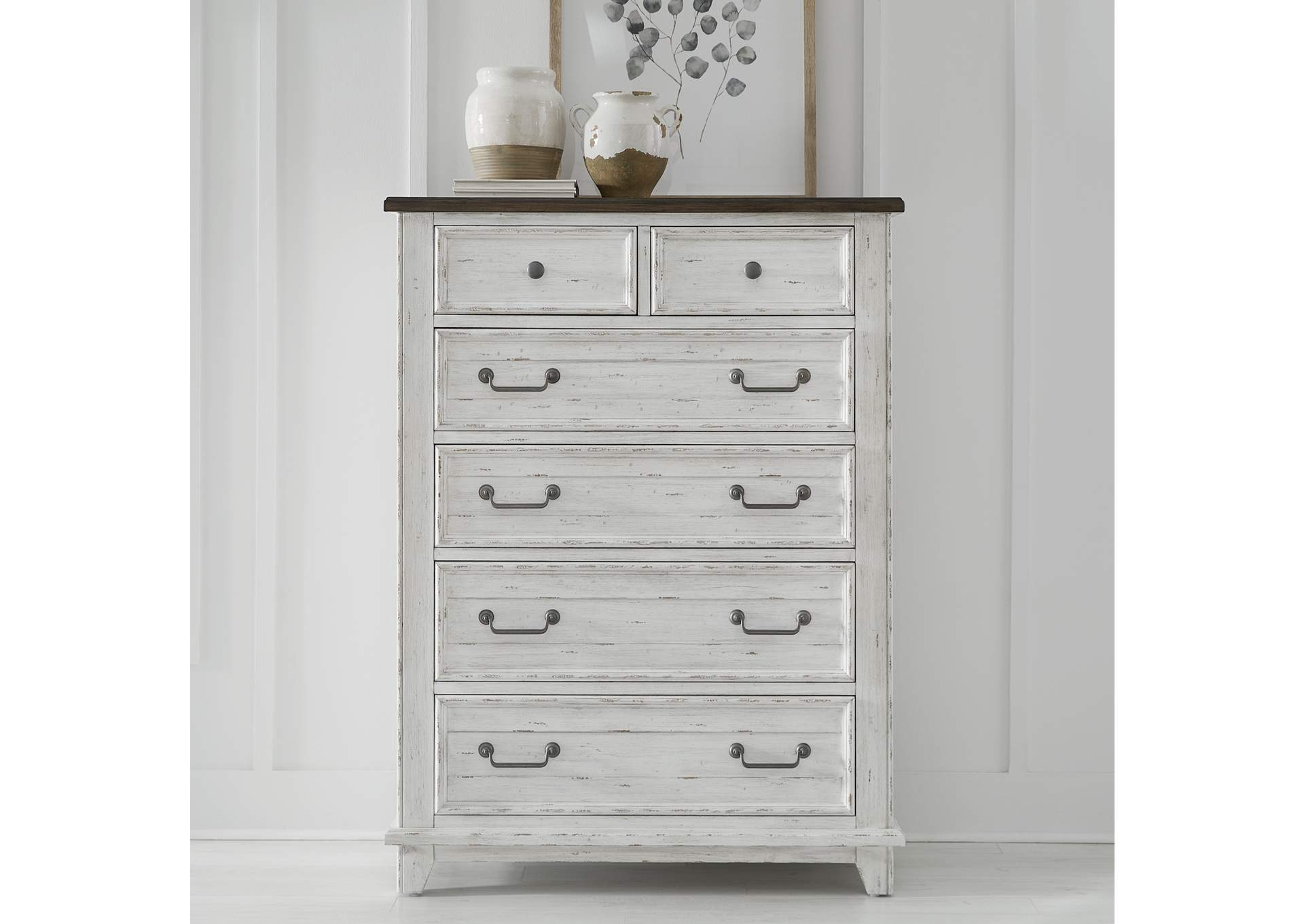 River Place 6 Drawer Chest for Transforming Your Space with the London Place 6-Drawer Chest