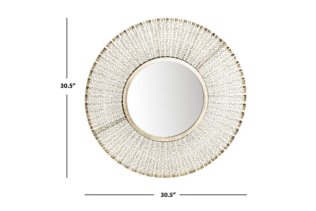 Safavieh Foster Mirror | Ashley intended for Demystifying Foster Mirror Silver for Enthusiasts and Professionals