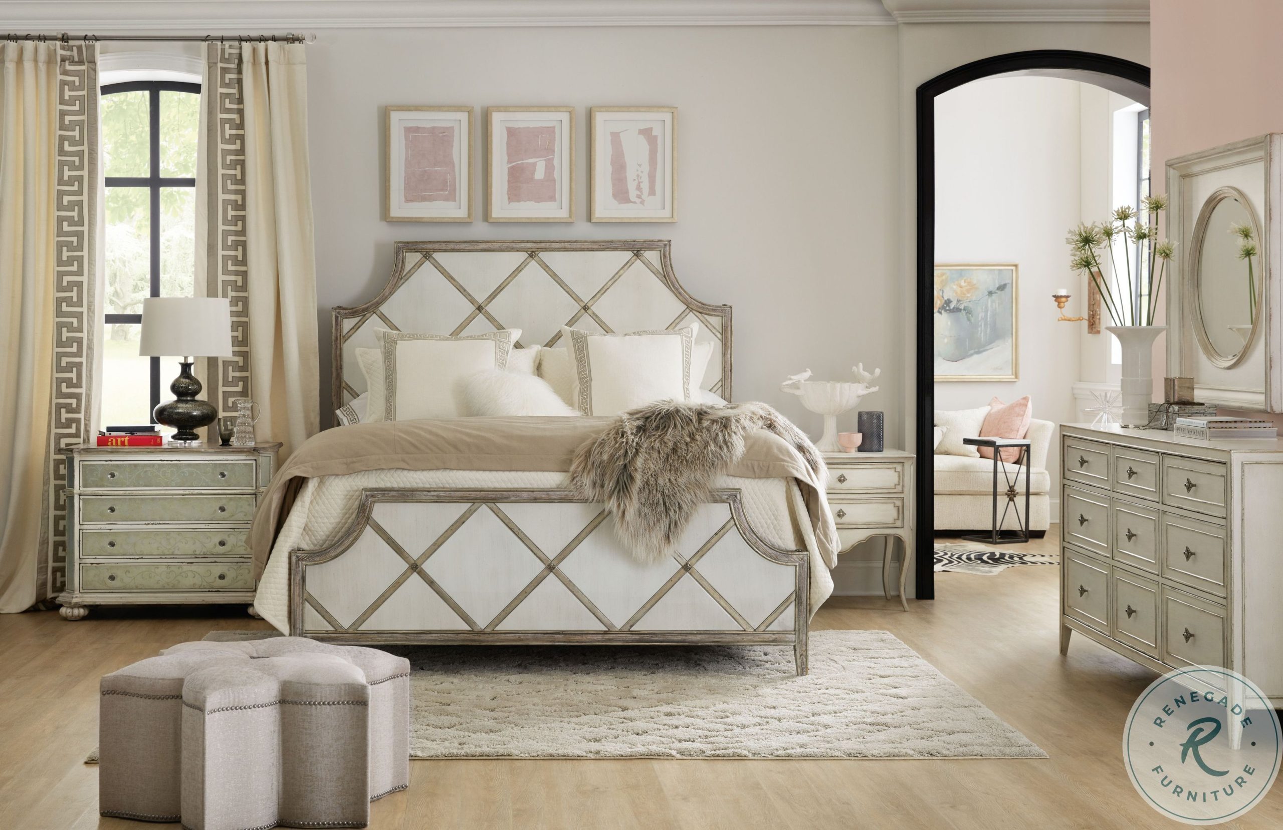 Sanctuary Creamy White Anastasie Dresser From Hooker | Coleman Furniture in Integrating the Anastasie Dresser into Your Living Space