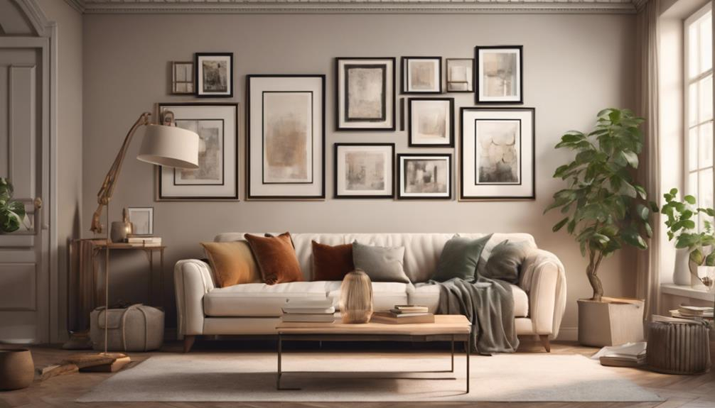 Selecting The Perfect Art For Your Living Room - Dexdecor throughout