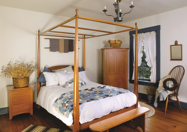 Shaker-Style Cherry Bedroom Furniture - Traditional - Bedroom ... in The Enduring Appeal of Shaker Style in Cherry Wood Furniture