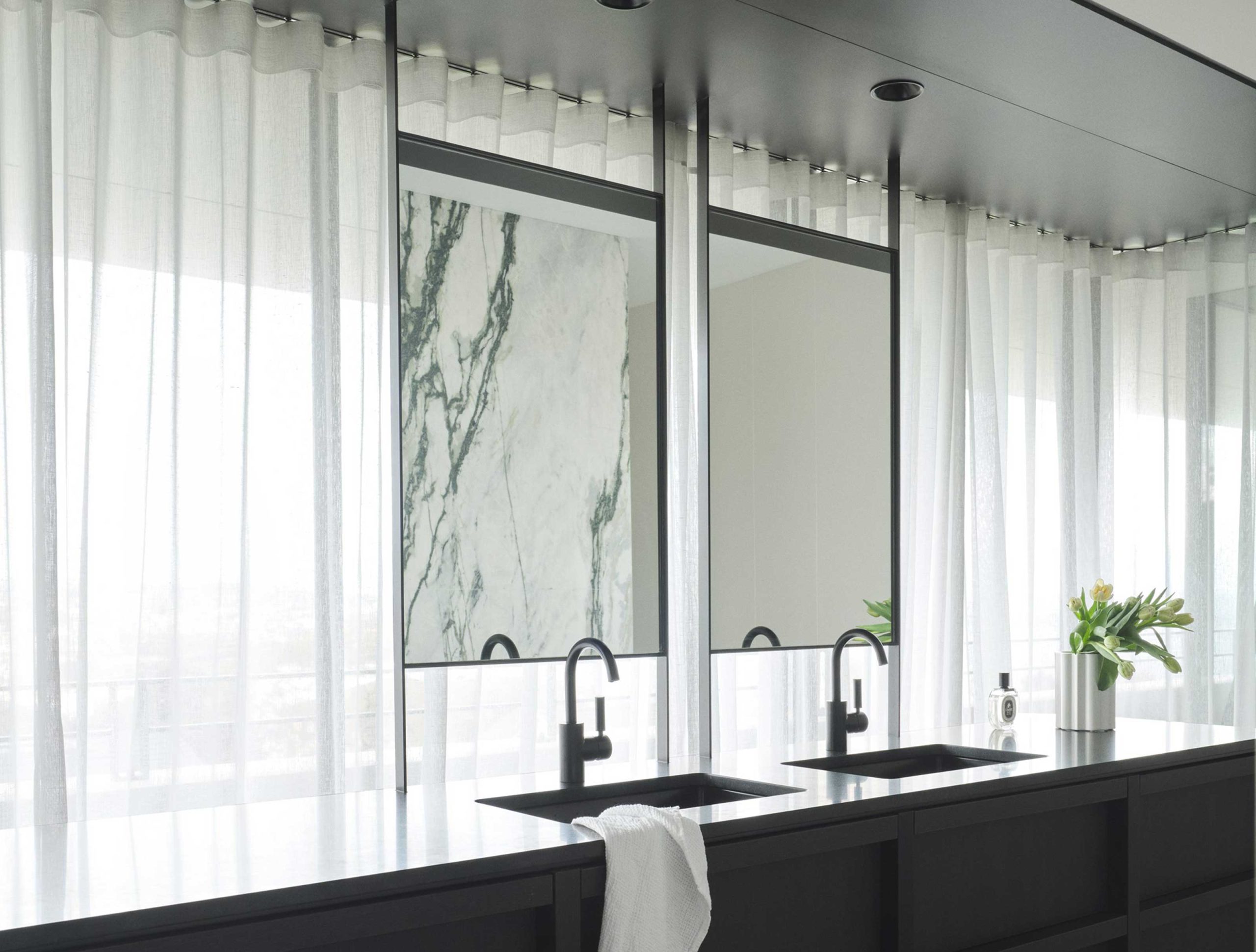 Should You Put A Mirror In Front Of A Bathroom Window? | Livingetc with regard to Decoding the Uttermost Tulare Bathroom Mirror Your Design Guide