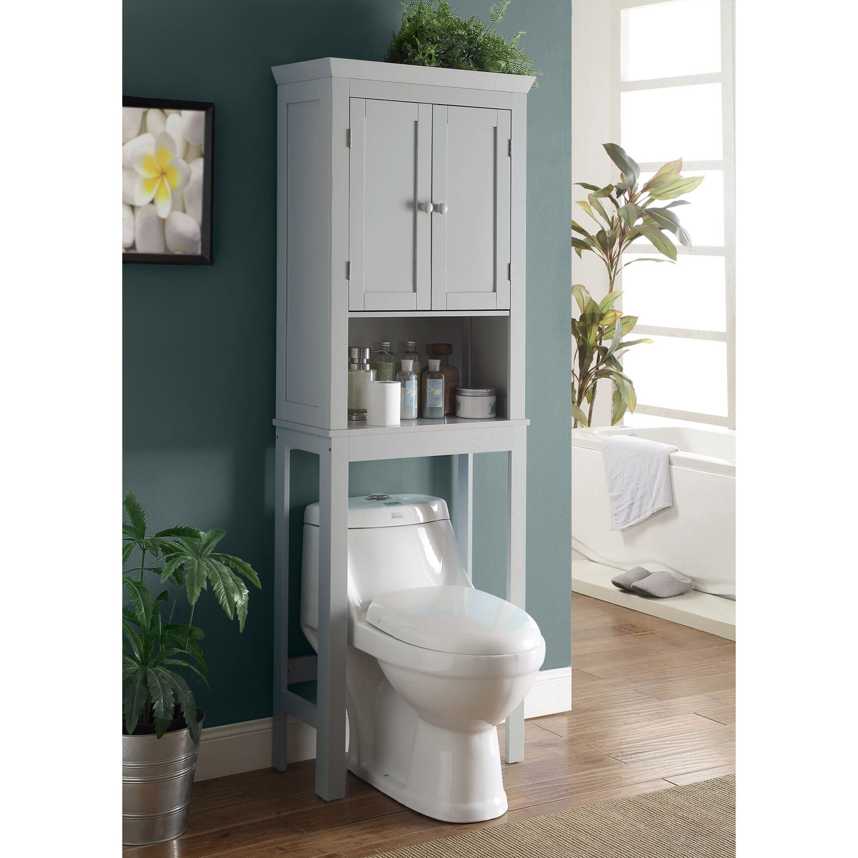 Simple Rancho Spacesaver, Gray | Brylane Home with