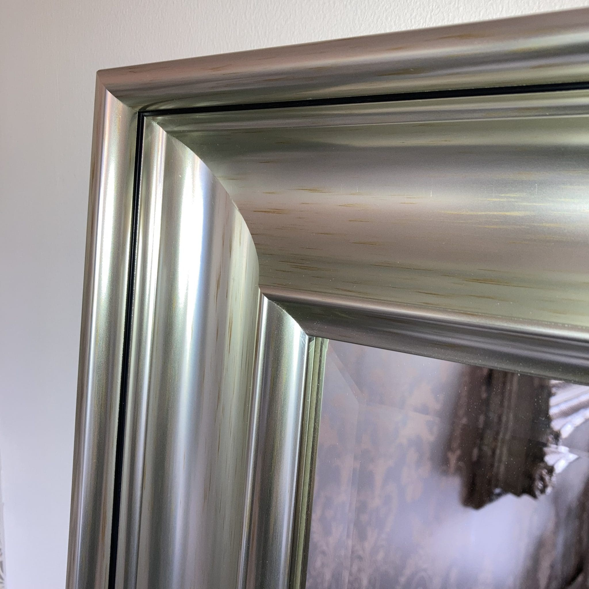 Stratford Silver Framed Bevelled Mirror (8 Sizes) | Soraya Interiors Uk intended for