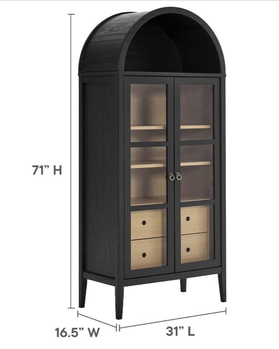The Modway Nolan Display Cabinet: An Icon Of Style Unveiled within Unveiling the Torino Cabinet Understanding its Style and Functionality