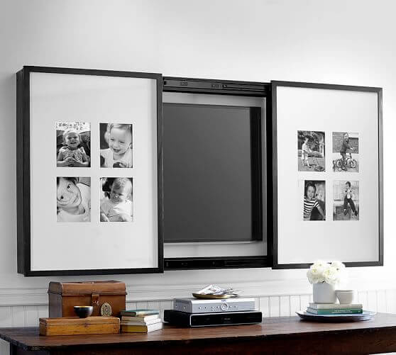 The Most Clever Diy Hidden Tv Cabinet | Sunny Side Design with