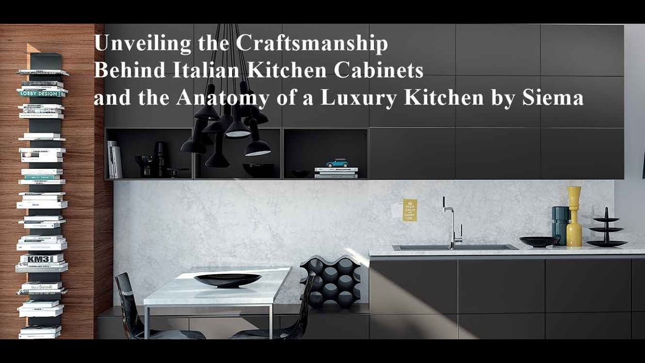 Unveiling The Craftsmanship Behind Italian Kitchen Cabinets - Youtube intended for