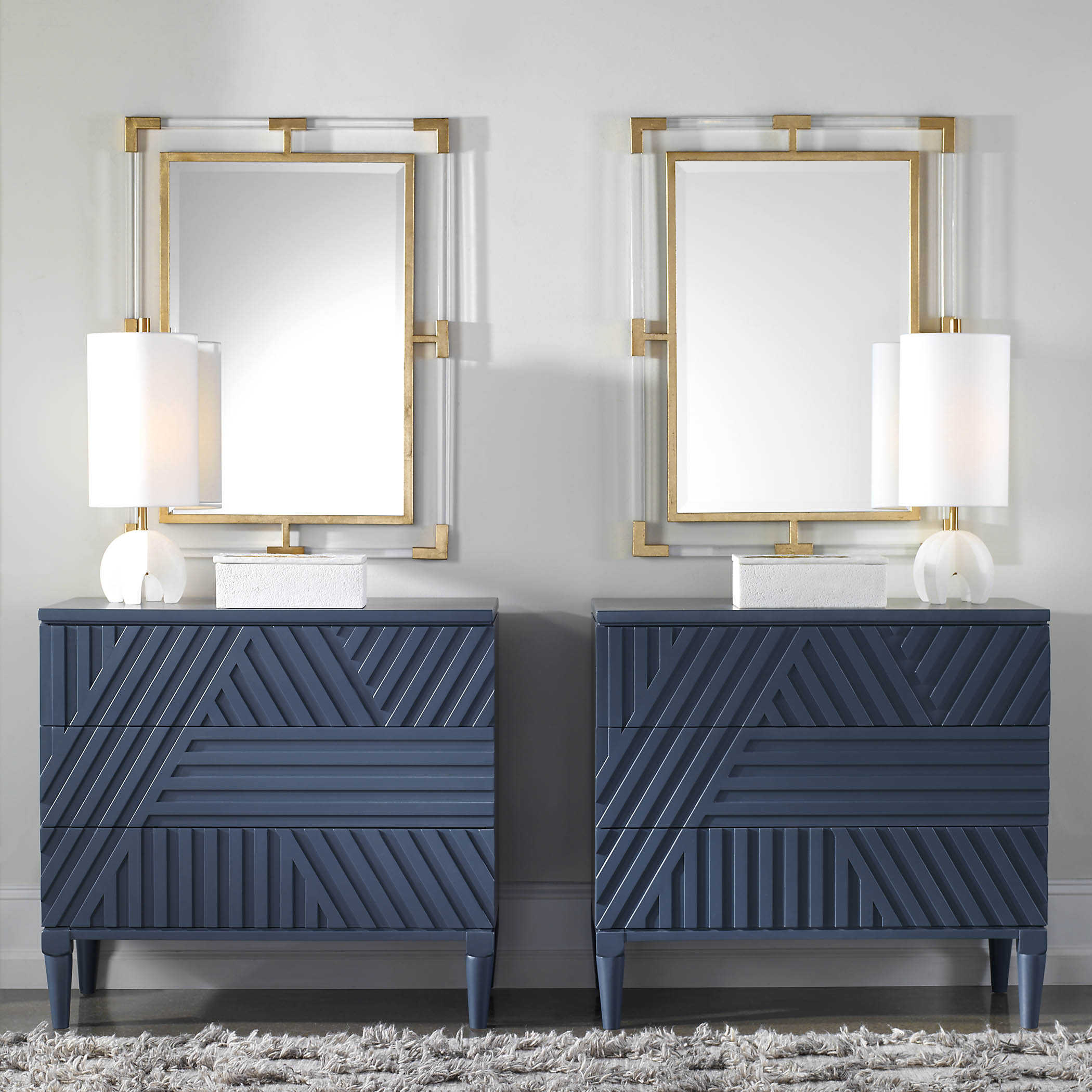 Uttermost Bathroom Mirrors – Rispa inside