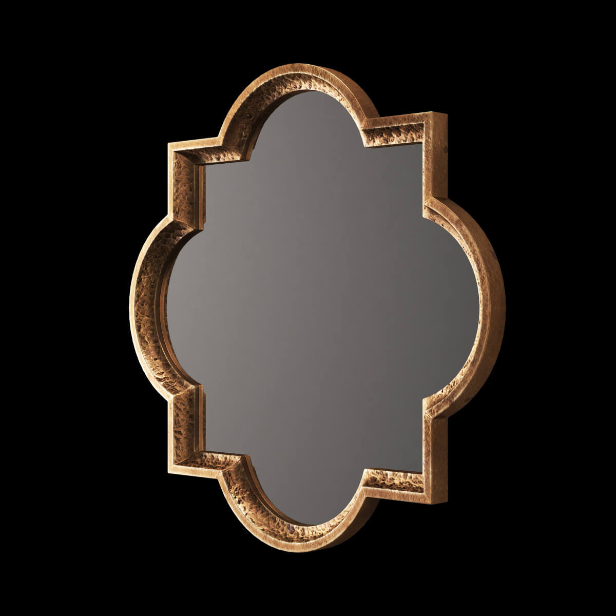 Uttermost Lourosa Antique Gold Mirror - 3D Model By Sta_84 intended for