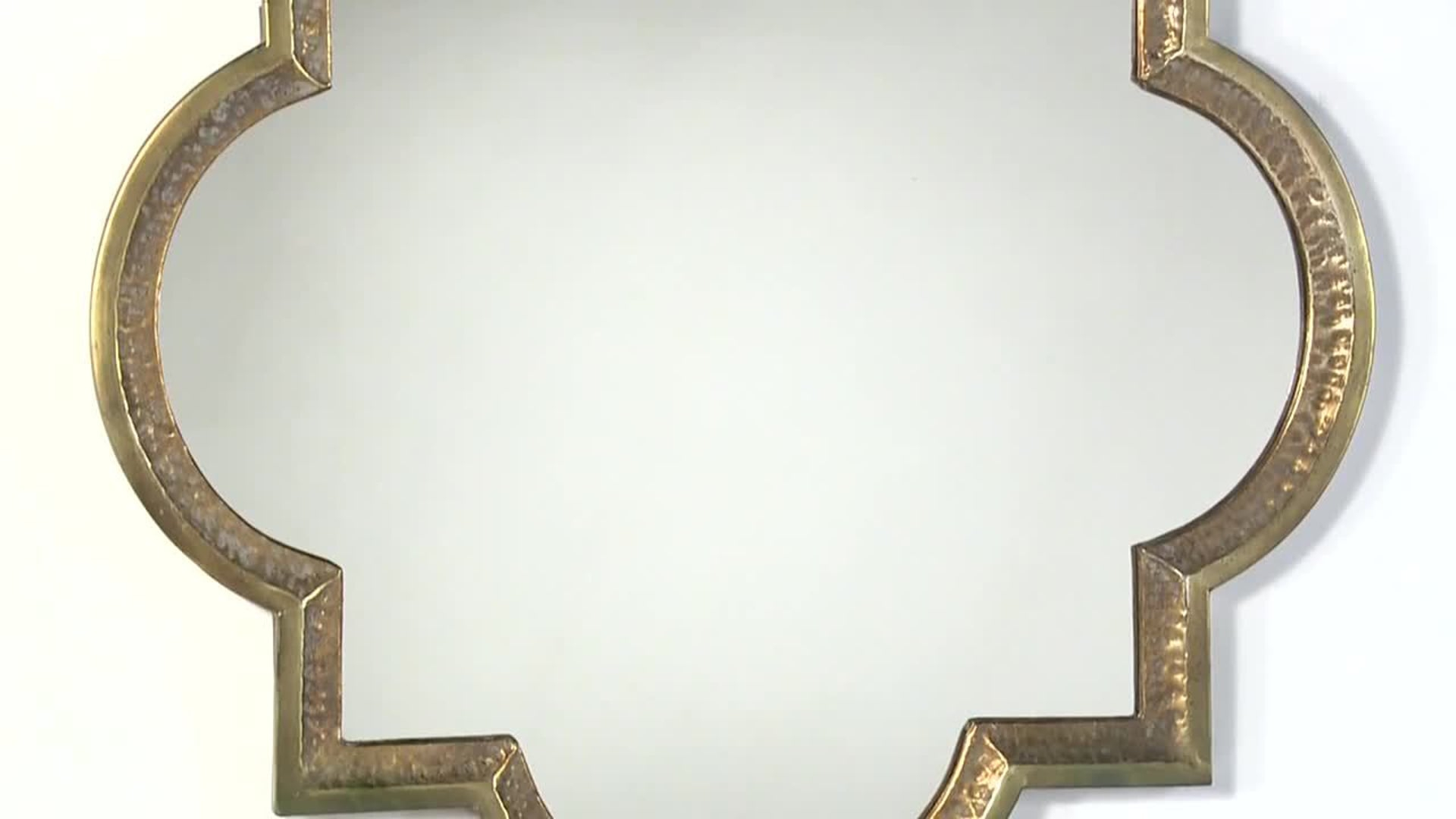 Uttermost Lourosa Mirror, Gold - Mediterranean - Wall Mirrors - By ... throughout