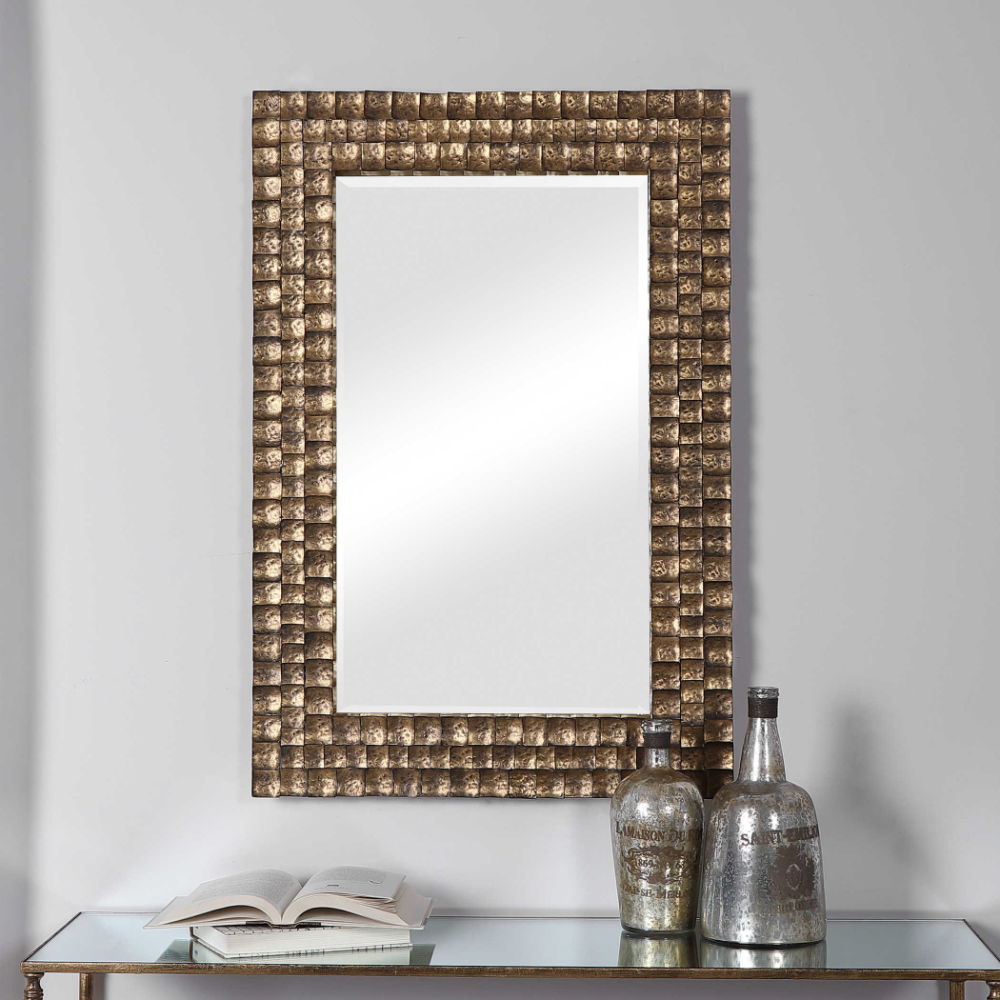Uttermost's Mirrors Combine Premium Quality Materials With Unique High ... throughout