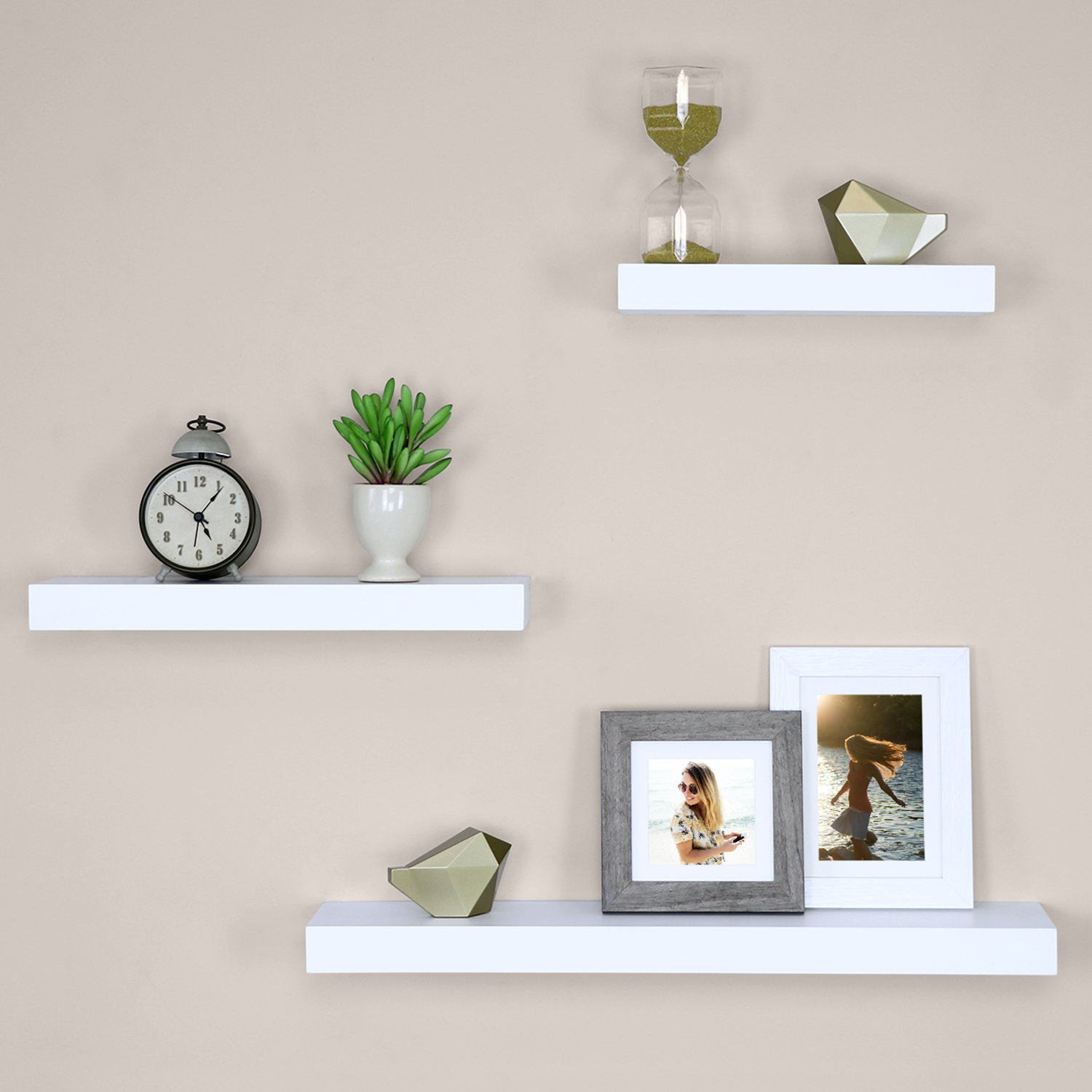 White Floating Shelves - Modern Interior Design: 10 Best Tips For ... with regard to A Closer Look at the Chicago White Floating Shelf Its Practicality and Appeal