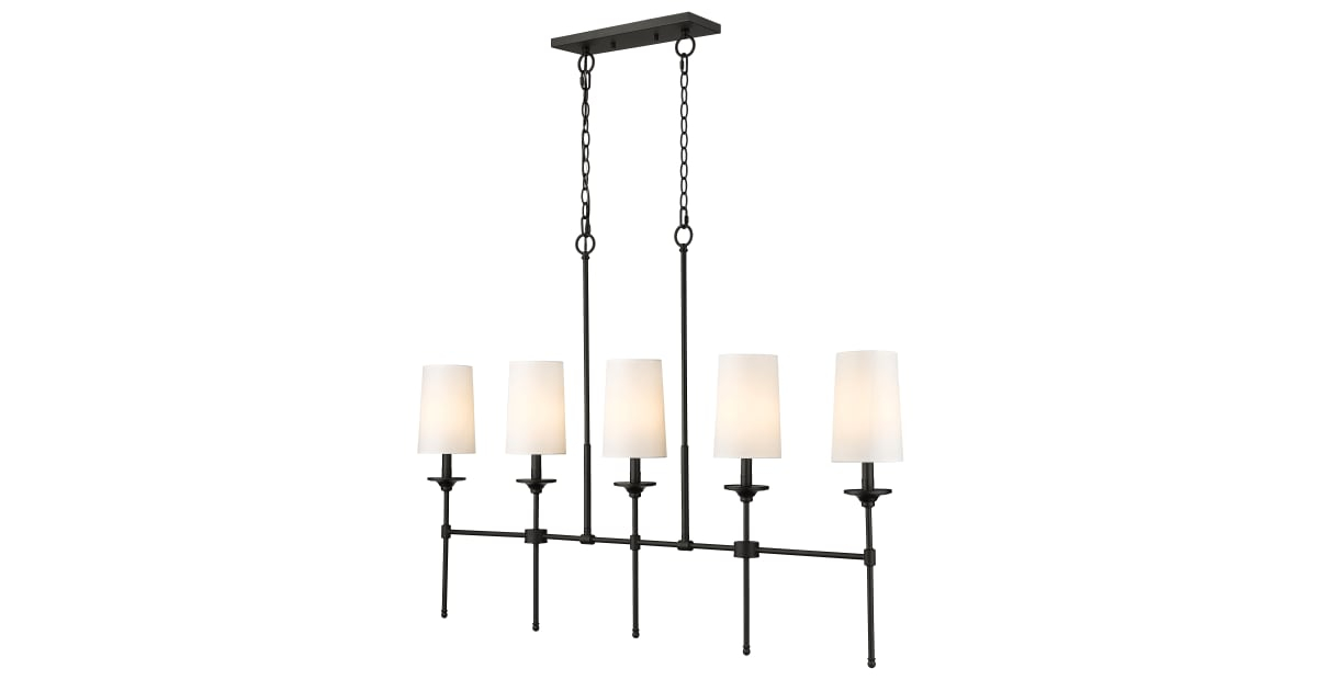 Z-Lite 3033-5L-Mb Emily 5 Light 6" Wide | Build.com throughout