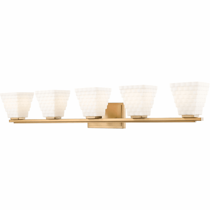 Z-Lite 7514-5V-Mgld Annalise Contemporary Modern Gold 5-Light Lighting ... pertaining to
