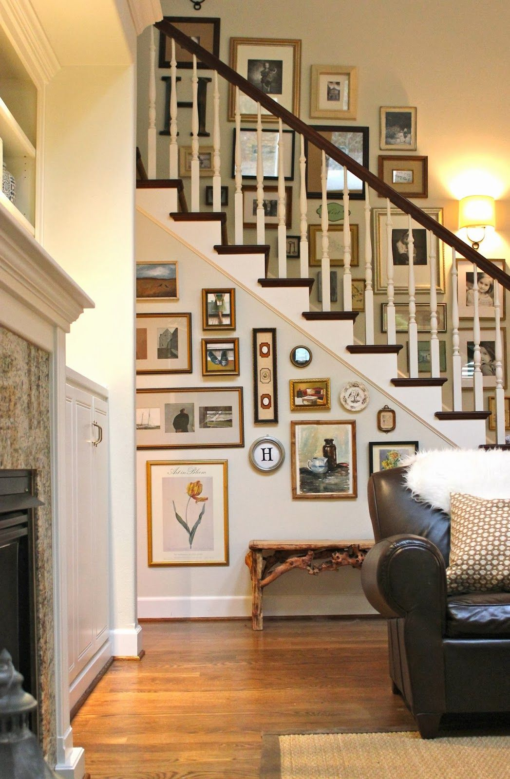 10+ Wall Decor Ideas For Stairway intended for 8 Elegant Ideas For A Stairway Wall