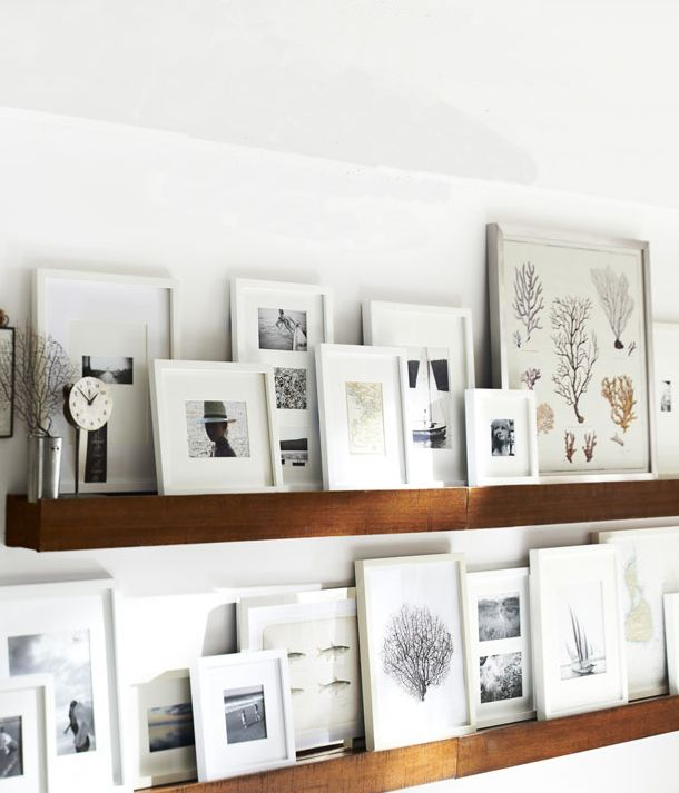15 Fresh Frame Ideas - World Inside Pictures | Decor, Home Decor ... for Shelf For Picture Frames
