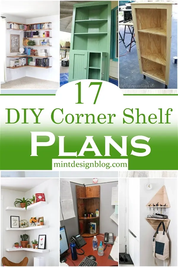 17 Practical Diy Corner Shelf Plans For Efficient Use Of Space intended for Diy Corner Shelf Bracket