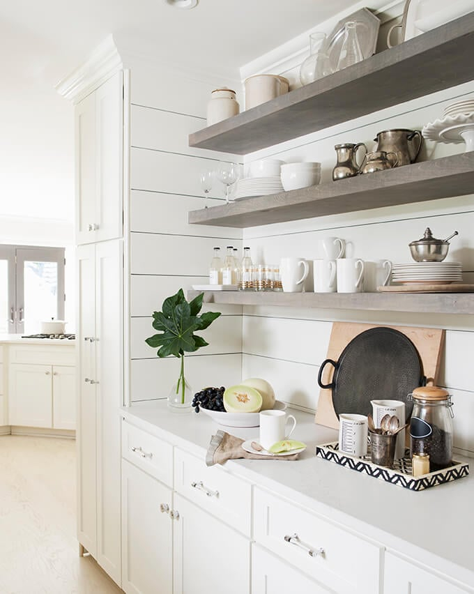 18 Best Open Kitchen Shelf Ideas And Designs For 2020 throughout Open Shelving Decor