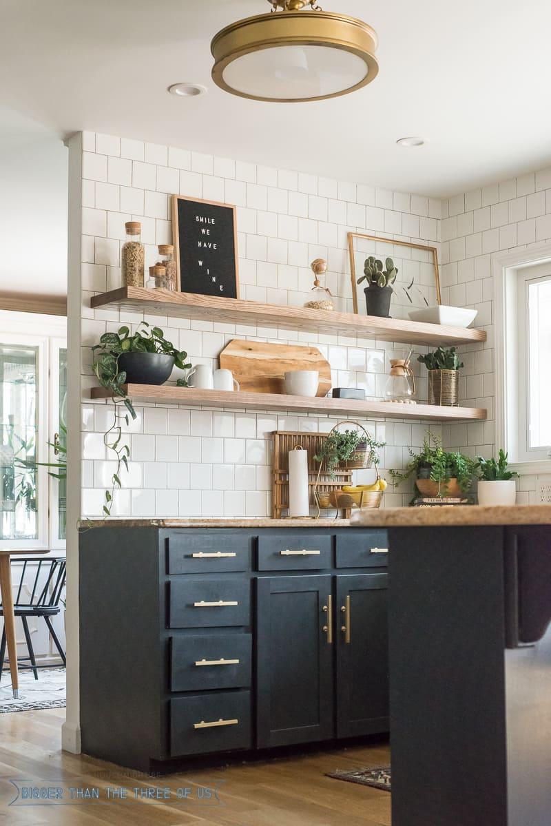 20 Delightful Open Shelves Kitchen Design Ideas - Home Decoration And ... regarding Mastering the balance between functionality and aesthetic in open storage