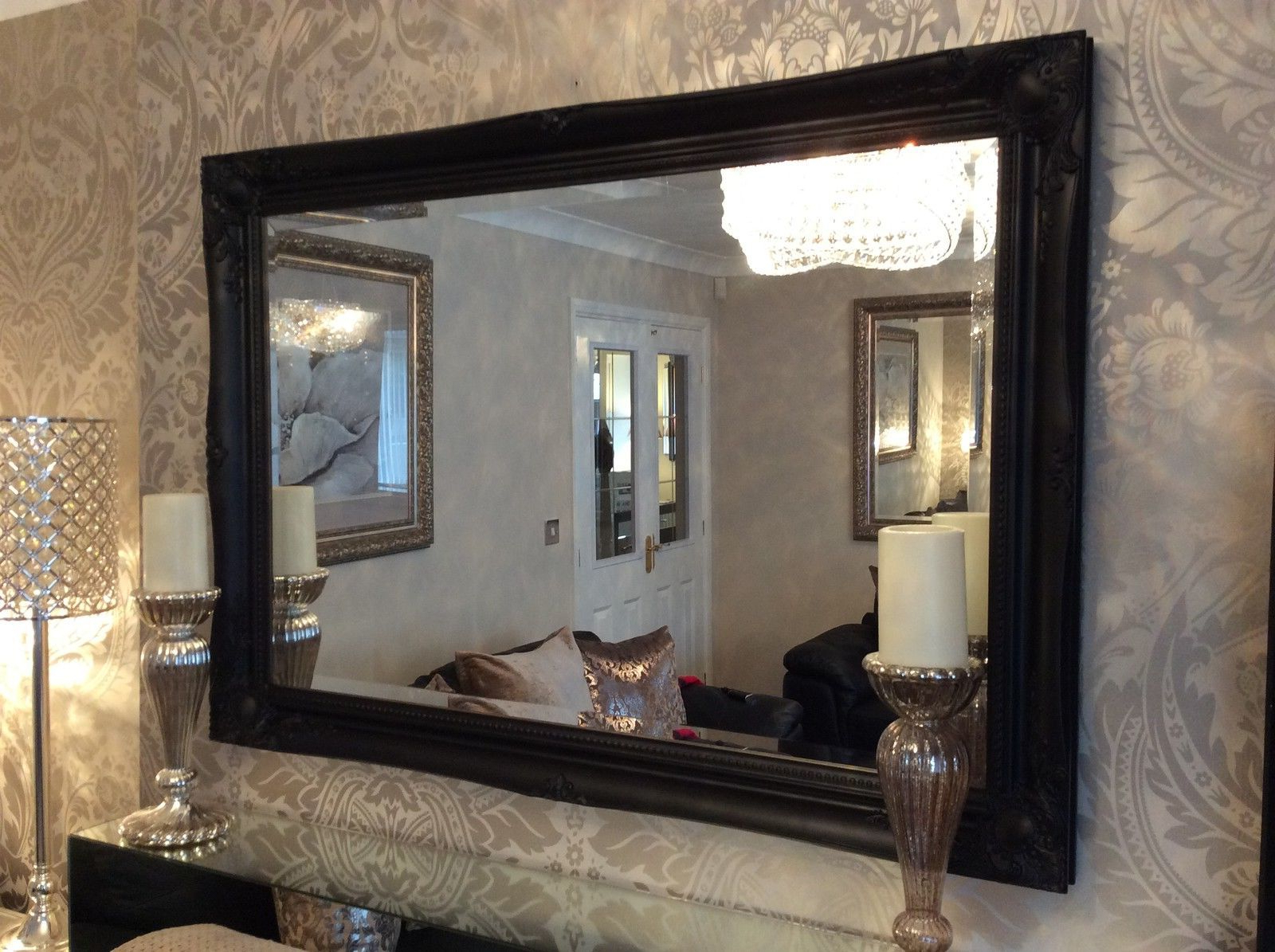 20 The Best Black Frame Wall Mirrors with regard to Beyond the Screen Understanding the Impact of Black Mirror Frame