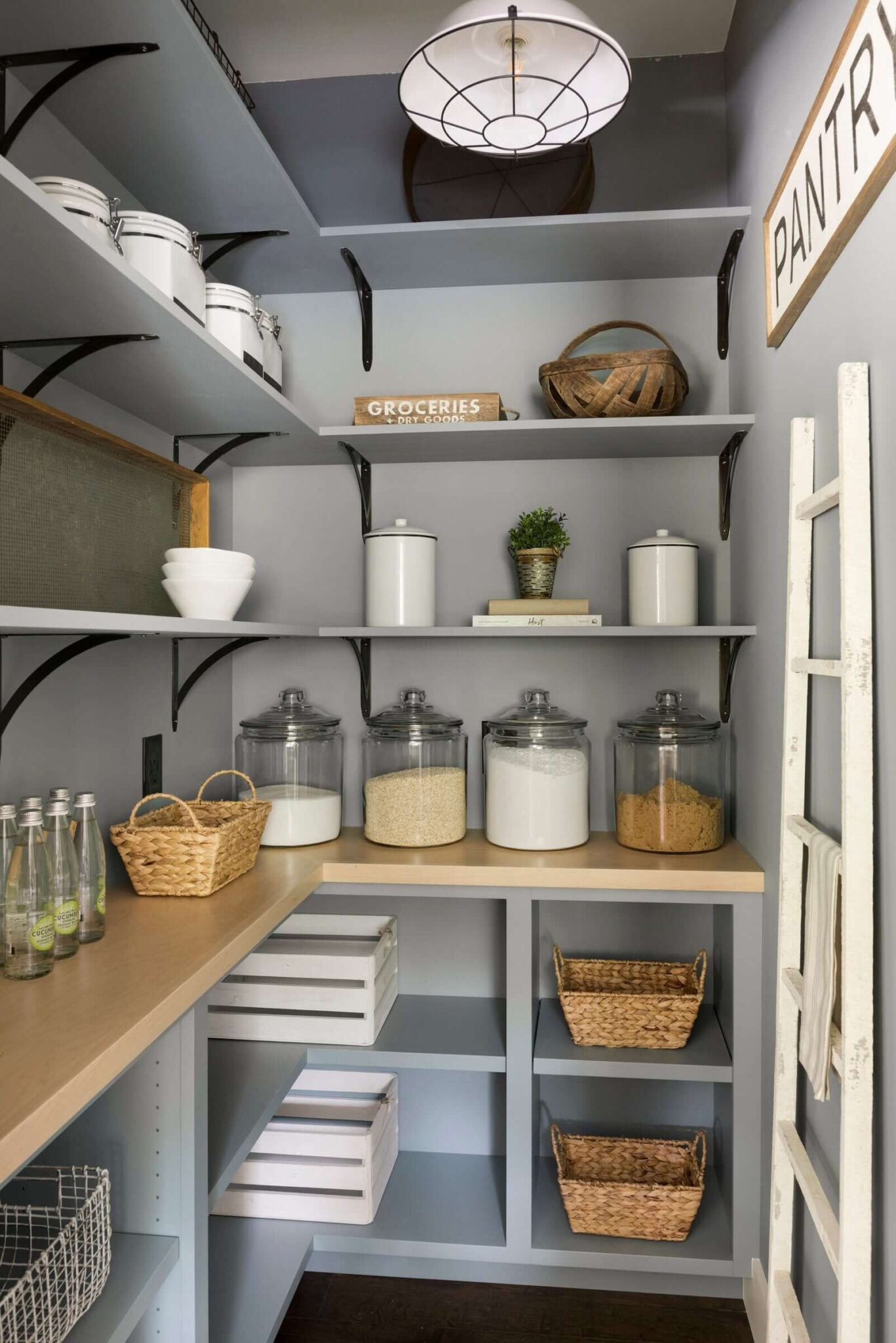24 Best Pantry Shelving Ideas And Designs For 2021 within Smart pantry organization solutions for small spaces