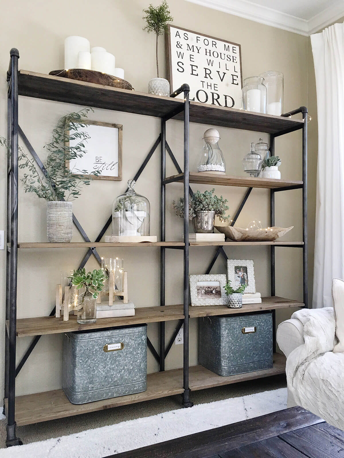 26 Best Farmhouse Shelf Decor Ideas And Designs For 2023 regarding Building smart storage solutions that blend seamlessly with staircases