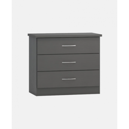 3 Drawer Chest within Bolt 3-Drawer Chest