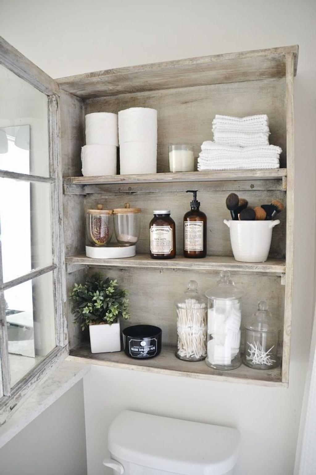 30 Best Bathroom Storage Ideas And Designs For 2018 in Bathroom Storage Shelf Ideas