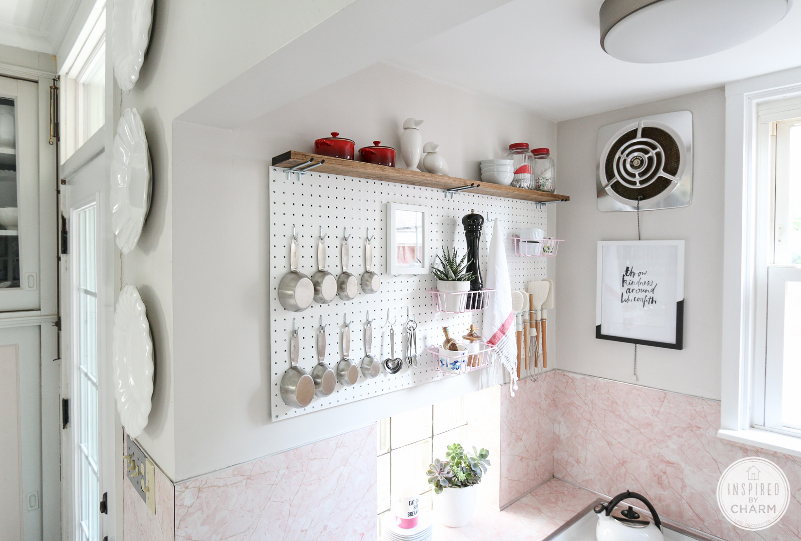 30 Fantastic Pegboard Kitchen Organizer - Home Decoration And ... with regard to Boost Your Kitchen Storage With Pegboard On A Wall