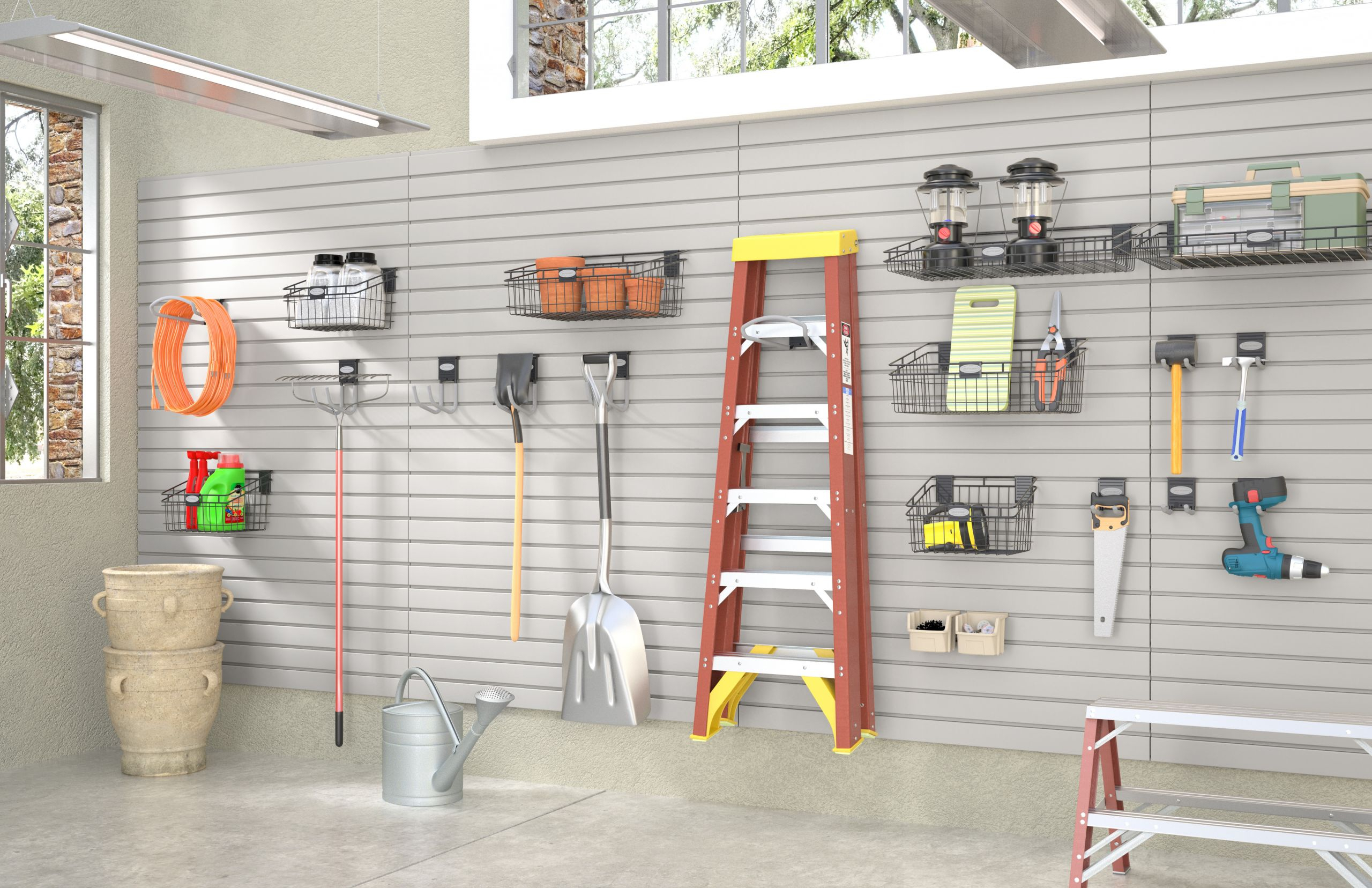 30 Insanely Chic Garage Wall Organization System - Home Decoration And ... with Transforming cluttered garages into organized havens with smart storage solutions