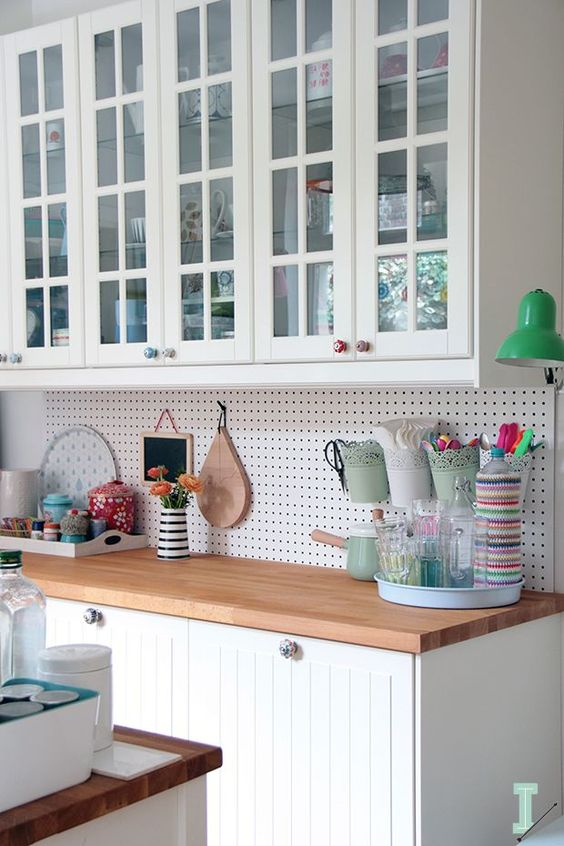 32 Smart And Practical Pegboard Ideas For Your Home - Digsdigs pertaining to How to Design a Custom Pegboard Layout That Works for Your Cooking Needs